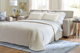 Orleans Furniture - Ashley Furniture - Deltona Living Room - Queen Sofa Sleeper / Parchment - 5120439
